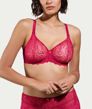 Cassiopee Seamless Full Cup Bra: undefined
