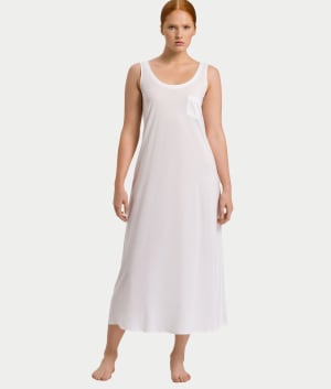 Cotton Deluxe Cotton Tank Nightgown: undefined