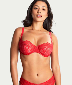 Allure Demi Balcony Bra: undefined