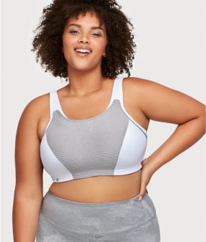 Custom Control Wire-Free Sports Bra: undefined