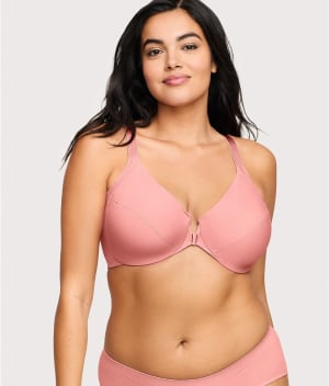 WonderWire Front-Close Smoothing Bra: undefined