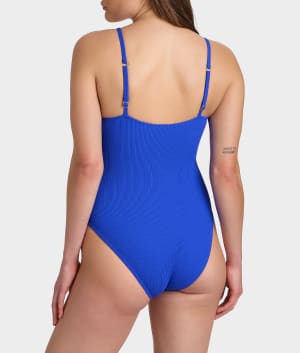 Vivid Blue Rib