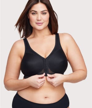MagicLift Front-Close Posture Back Wire-Free Bra: undefined
