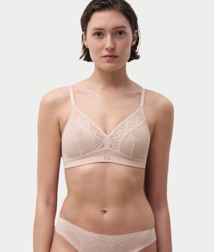 Origins Lace Full Support Wire-Free Bra: undefined