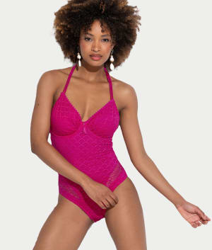 Castaway Underwire One-Piece: undefined