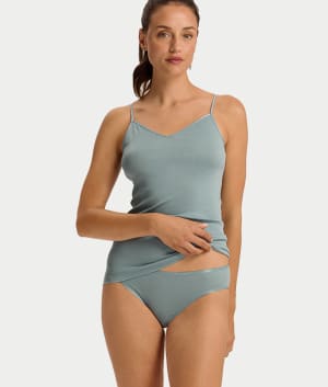 Cotton Seamless Hi-Cut Brief: undefined