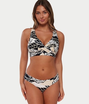 Printed Alana Reversible Hipster Bikini Bottom: undefined