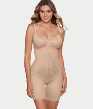 Modern Miracle Lycra FitSense Extra Firm Control High-Waist Thigh Slimmer: undefined