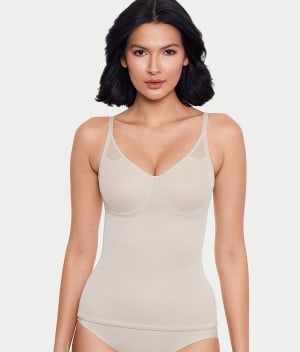 Sexy Sheer Extra-Firm Control Camisole: undefined
