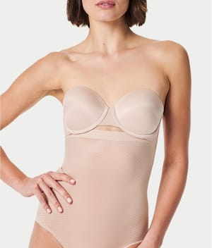 Suit Your Fancy Strapless Bra: undefined
