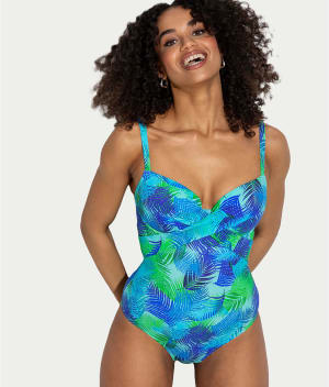 Aruba Twist Underwire One-Piece: undefined