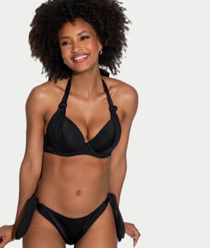 St Kitts Side Tie Bikini Bottom: undefined