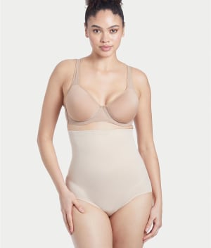 Shape Away Extra-Firm Control High-Waist Brief: undefined