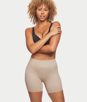 Iconic Core Mid-Thigh Booty Lift Shaping Short: undefined