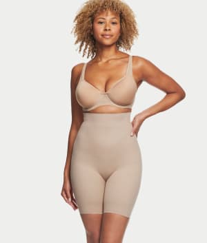 Iconic Core High-Waist Booty Lift Thigh Slimmer: undefined