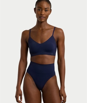 Luxe Smoothing Hi-Cut Brief: undefined