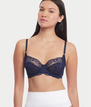 Lace Unlined Full Cup Bra: undefined