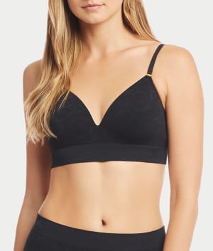 Paisley Wire-Free Bra: undefined