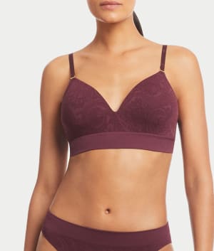 Paisley Wire-Free Bra: undefined