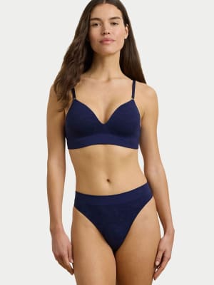 Paisely Sealmess Thong: undefined