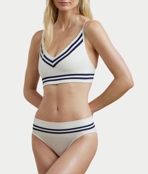 Cricket Cable Texture Hi-Cut Brief: undefined