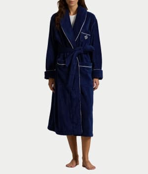 Essentials Cotton Robe: undefined