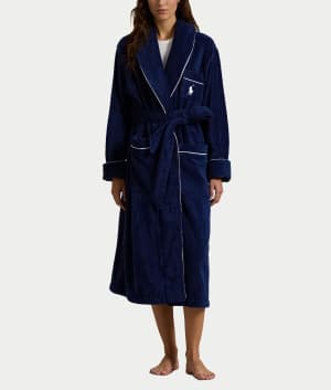 Essentials Cotton Robe: undefined