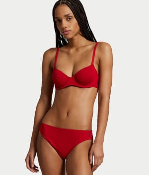 Colorful Cotton Bikini Bottom: undefined