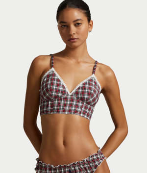 Trail Tartans Bustier: undefined