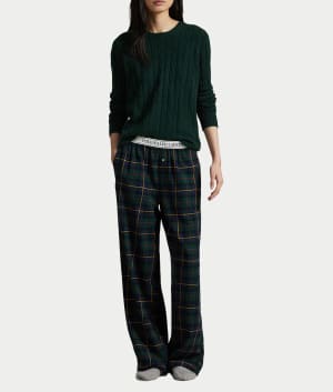 Plaid Flannel Sleep Pants: undefined