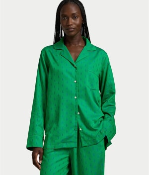 The Madison Woven Pajama Set: undefined