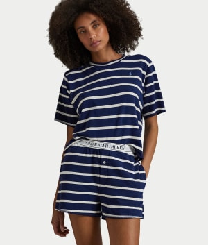 Polo Club Terry Short Sleeve Short Set: undefined