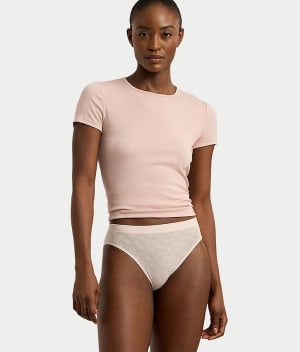 Monogram Mesh Bikini: undefined