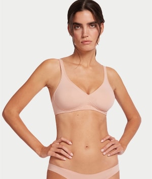 Cotton Contour 3W Skin Bra: undefined