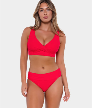 Elsie Underwire Wrap Bikini Top: undefined
