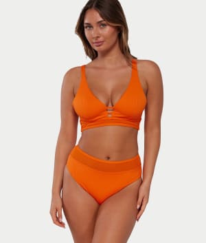 Printed Danica Bikini Top: undefined