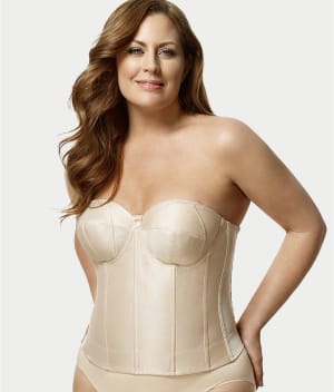 Smooth Strapless Longline Bra: undefined