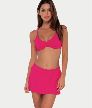 Printed Brooke U-Wire Bikini Top: undefined