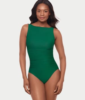 Rock Solid Regatta High-Neck One-Piece: undefined