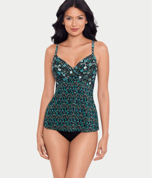 Bijoux Myrra Underwire Tankini Top: undefined