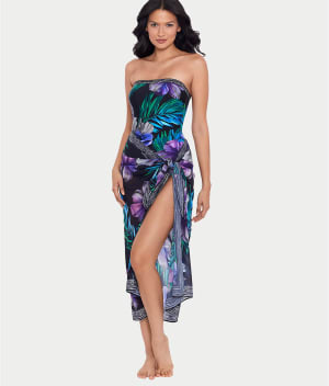 Flora Aura Pareo Cover-Up: undefined