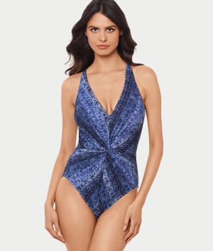 Via Roma Drew One-Piece: undefined