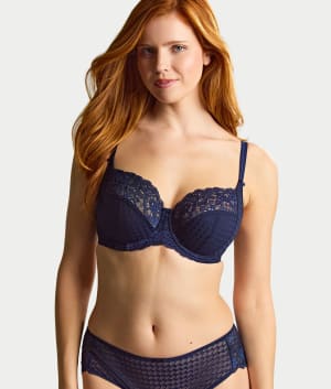 Envy Side Support Balconette Bra: undefined