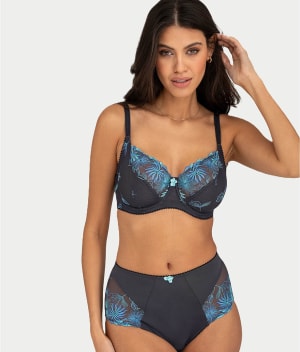 St. Tropez High-Waist Brief: undefined