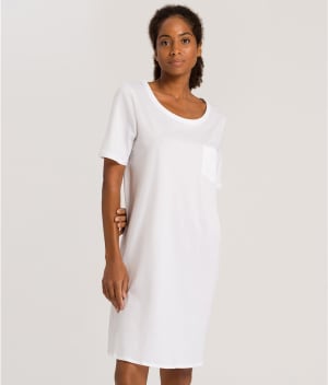 Cotton Deluxe Knit Sleep Shirt: undefined