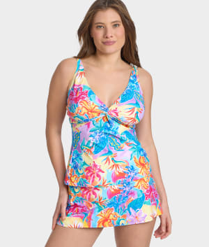 Forever Underwire Tankini Top: undefined