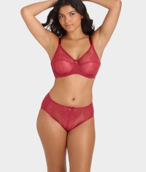 Retro Chic Hi-Cut Brief: undefined