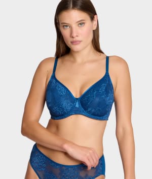 Full Bloom Underwire Bra: undefined