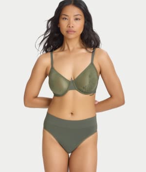 Feeling Flexible Hi-Cut Brief: undefined