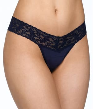 Supima Cotton Low Rise Thong: undefined